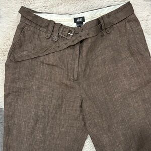 H&M Chocolate Brown Trousers